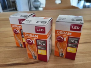 OSRAM LED 7W (60W) 806lm B22d dimmbar *** NEU *** - Bild 1 von 2