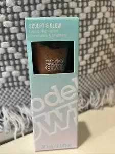 Models Own SCULPT & GLOW Liquid Highlighter 30ml / 1.0fl Oz - “Luster” - Picture 1 of 3