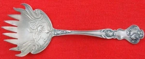 Pond Lily by Paye and Baker Sterling Silver Sardine Fork 9-Tines, 5 1/4" no mono - Picture 1 of 5