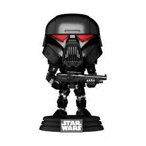 Funko Pop! 466 ~ Star Wars: The Mandalorian SERIE 6 - Dark Trooper COMO NUEVO CAJA - Imagen 1 de 2