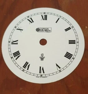 Clock dial Roman numerals , OD 65 mm White finish - Picture 1 of 2