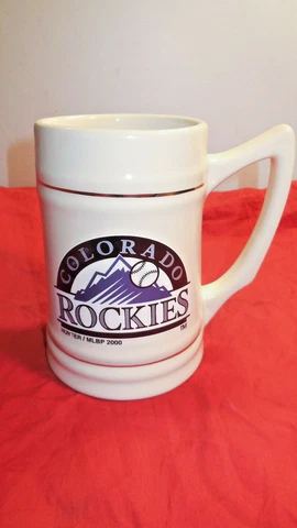 Colorado Rockies Beer Stein Mug Commemorative Authentic 16 oz Cover