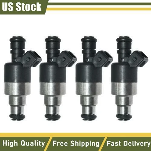 4PCS Fuel Injectors 17122106 For Chevrolet S10 GMC Sonoma Isuzu Pontiac Saturn - Imagem 1 de 4