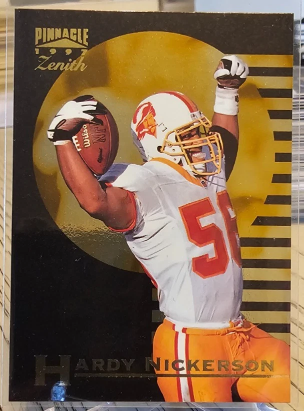 1997 Pinnacle Zenith Hardy Nickerson #87 Buccaneers - Image 1 of 2