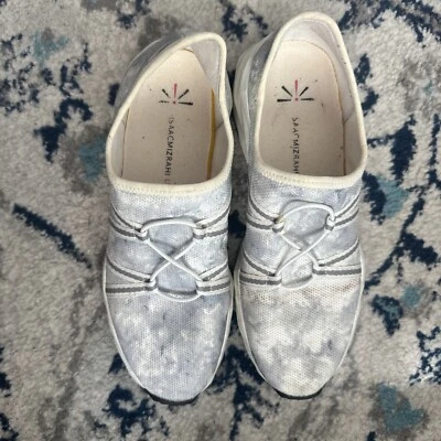 Zapatilla Isaac Mizrahi Live Tie-Dye Gris Blanco Talla 9M Foto 1 de 4