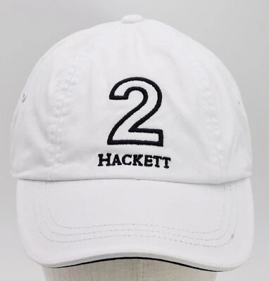 HACKETT LONDON CAP WHITE KAPPE BERRETTO GORRA LUXE GENUINE CLASSIC ONE SIZE NEW - Imagen 1 de 4