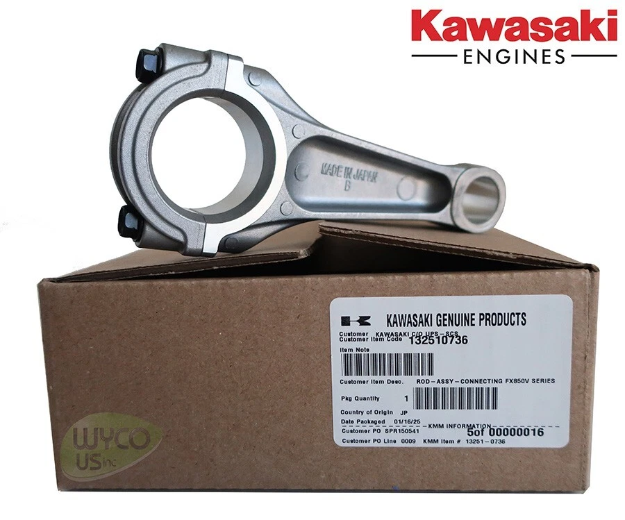 OEM CONNECTING ROD ASSY (1), KAWASAKI FX751V, FX801V, FX850V, LAWNMOWERS, 13D3