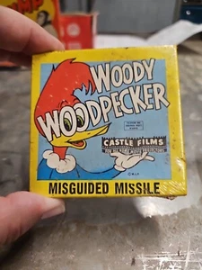 Nuevo de Lote Antiguo Pájaro Leñoso - Misil equivocado - Película Castillo Super 8 SELLADA - Imagen 1 de 3