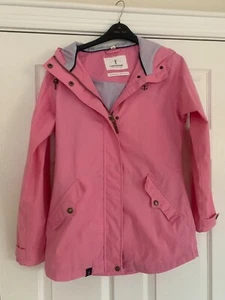 LIGHTHOUSE PINK COTTON MIX TORI JACKET HOODED UK 8 EXC CON - Picture 1 of 3