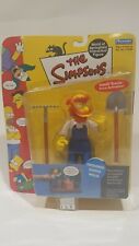 THE SIMPSONS WORLD OF SPRINGFIELD GROUNDSKEEPER WILLIE INTERACTIVE FIG. PACKAGE