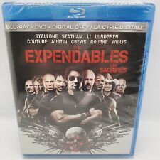 The Expendables Blu-Ray, DVD, w/ S.Stallone, J.Staham, Jet Li (2010, Brand New)