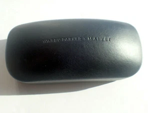 Warby Parker Black Leather Sunglasses Case - Picture 1 of 4