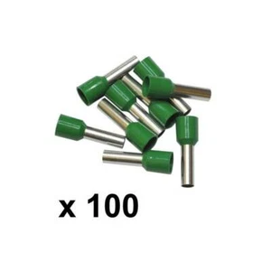 KT Cables KTBL6.0D 6mm2 Twin Entry Bootlace Ferrules 100 Pack Crimps Ferrule - Picture 1 of 1