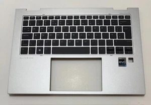 Genuine HP EliteBook X360 1040 G9 Plamrest, Keyboard with i7 sticker - Picture 1 of 15