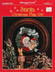 Stoney Creek ""WEIHNACHTSPLATTE 1991" Kreuzstichmuster Diagramm Broschüre 44 - Bild 1 von 1