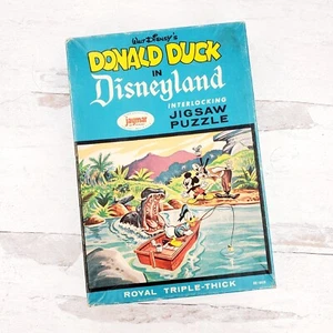 Vintage Jaymar Donald Duck in Disneyland Puzzle Jungle Cruise Adventureland - Picture 1 of 13