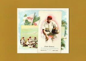 Flagship 2006 Topps Allen & Ginter N43 Boxloader #N43-4 Josh Gibson HOF - Picture 1 of 2