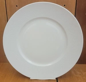 Kenneth Cole Reaction "R" LOGO Dinner plate, 11",  Embossed, Rim, Very good - Picture 1 of 7