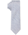 TOMMY HILFIGER cravate à rayures bleu bonbon homme NEUF PDSF 55 $