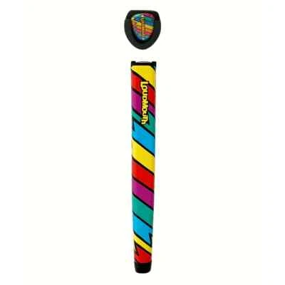 LOUDMOUTH GOLF Loudmouth Captain Thunderbolt Oversized Pistol Putter Grip w/Ball Marker