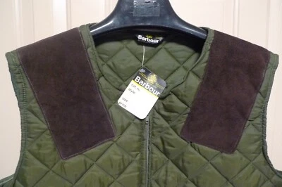 BARBOUR- D320 SHOOTING WAISTCOAT/VEST -MADE @ UK -MEDIUM - NOS W/TAG - ONE CREST - Image 1 of 4