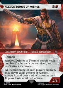 MTG ALEXIOS, DEIMOS OF KOSMOS 134 FOIL EXC ALEXIOS, DEIMOS DI COSMOS ACR X EN - Picture 1 of 1