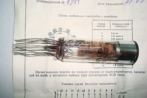 Vintage MELZ Russian PMT (photomultiplier tube) FEU-69 (ФЭУ-69) FEU69.1pcs. NOS - Picture 1 of 1
