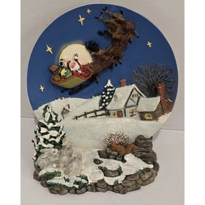 1997 Collectors Edition A Christmas Remembered Plate with Base - Picture 1 of 4