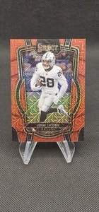 2022 Panini Select Club #250 Josh Jacobs Red Mojo Prizm /49 - Foto 1 di 2