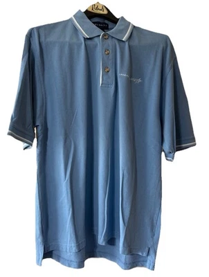 Camisa polo de golf azul bordada XL Lockheed Martin para hombre Foto 1 de 4