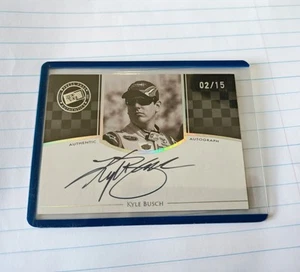 Kyle Busch 2009 Press Pass Legends Racing Autograph #2/15 - Picture 1 of 2