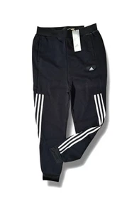 ADIDAS schwarze Hose Jogginghose Sweathose Regular Fit Tapered Leg Gr. 176 38 M - Bild 1 von 7