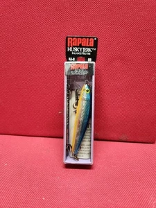 Señuelo de pesca suspendido Rapala Rattlin de colección raro plateado/azul nuevo paquete original - Imagen 1 de 10