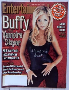 SARAH MICHELLE GELLER Buffy the Vampire Slayer Entertainment Weekly Magazine EW - Picture 1 of 8