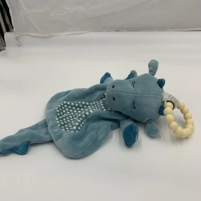 Douglas Baby синий дракон милый зубочистка кольцо безопасности одеяло плюшевая игрушка мягкий BM - Изображение 1 из 4