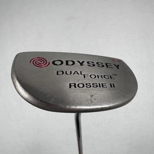 Odyssey DF Dual Force Rossie II 2 Putter Steel Shaft RH Right Handed + Cover - Picture 1 of 15