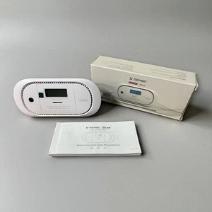 X-Sense CO Melder mit LCD-Display, EN 50291, austauschbare Batterie - XC01-WR - Bild 1 von 7