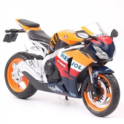1:12 Junji Automi Honda Wei Shuanghua CBR1000RR Fire Blade Alloy Motorcycle - Image 1 of 4