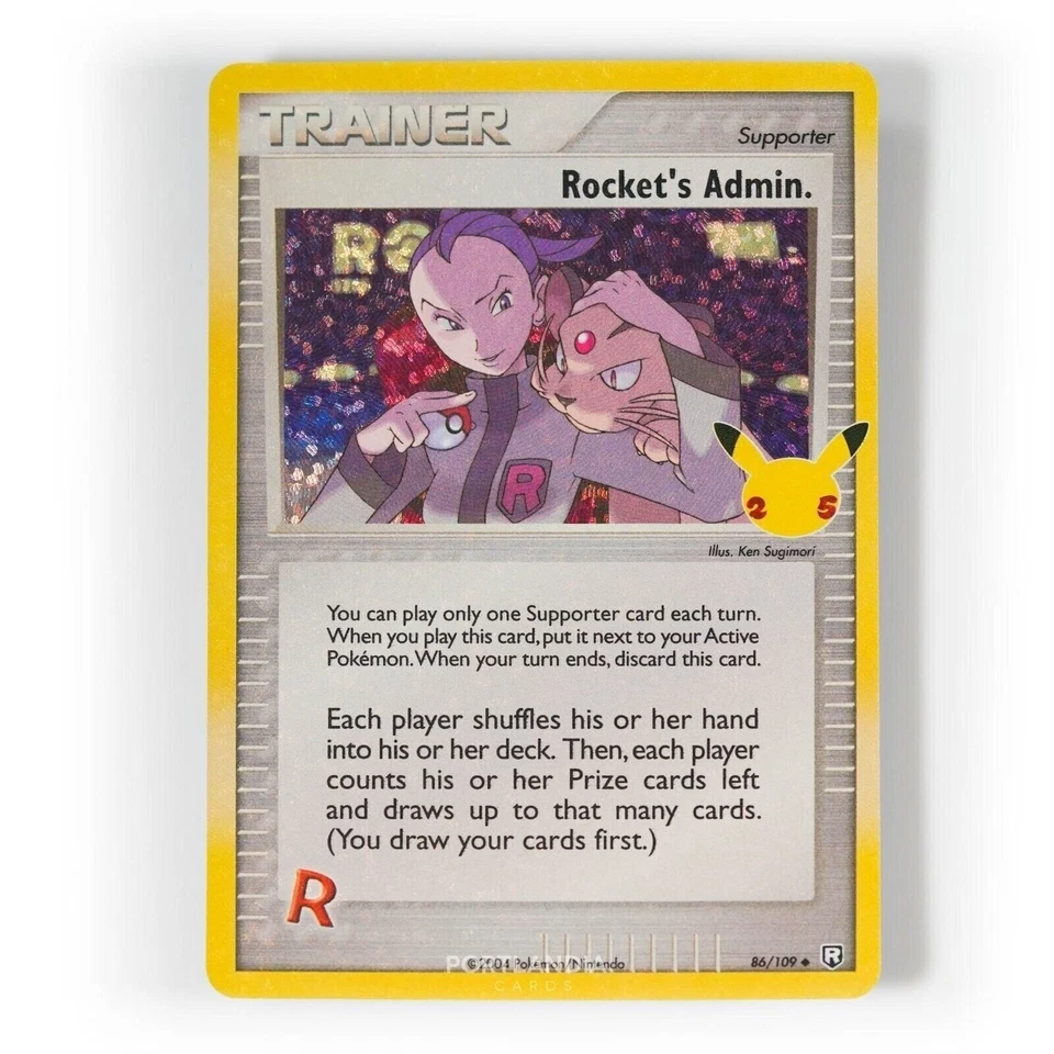 Pokemon - Rocket's Admin Holo - 86/109 - Celebrations 25th - Classic Collection - Image 1 of 1