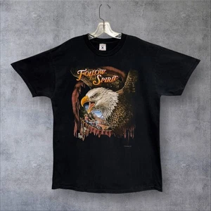 Vintage CMJ Sportswear Follow The Spirit Sturgis ‘97 T Shirt Large 21.5”x30” - Picture 1 of 11