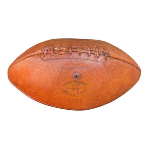 Vintage 1940s Draper & Maynard D211 Leather Football Frank Leahy Notre Dame - Picture 1 of 8