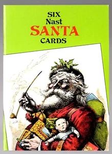 Six Nast Santa Cards - Picture 1 of 5