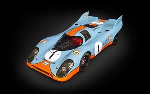 Pocher HK118 Porsche 917K - Gulf Edition 1/8 Premium Diecast Model Kit - Picture 1 of 5