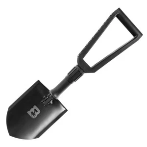 US Army Pelle Pliable Badger Outdoor Camping de Survie Militaire Outil Noir - Picture 1 of 4