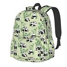 Panda Backpack Comfortable for Women Men, Cute Panda High Bookbag Durable and...