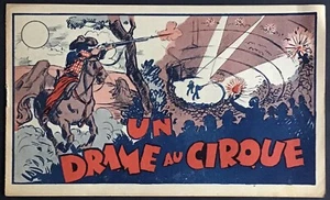 UN DRAME AU CIRQUE 1941 Bon état - Picture 1 of 4