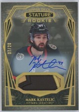 2022-23 Upper Deck Stature Mark Kastelic Rookie Patch Auto /20