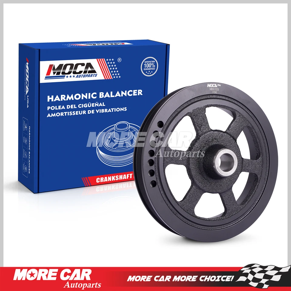 Equilibrador armónico de motor para Dodge Caravan Chrysler Town & Country Plymout 90-07 Foto 1 de 4