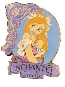 Disney Pin Enchanted Giselle Portrait Paris Princess Pink Tiara PARIS DLRP 58441 - Picture 1 of 4
