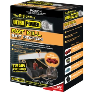 The Big Cheese 100g Ultra Power Rat Kill Bait Station,Universal – takes any bait - Picture 1 of 2